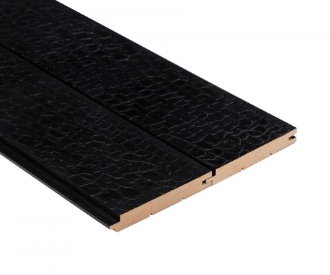 Deska do wnętrz Olcha STS4 15x120mm IGNITE MAT "Drewno opalane"