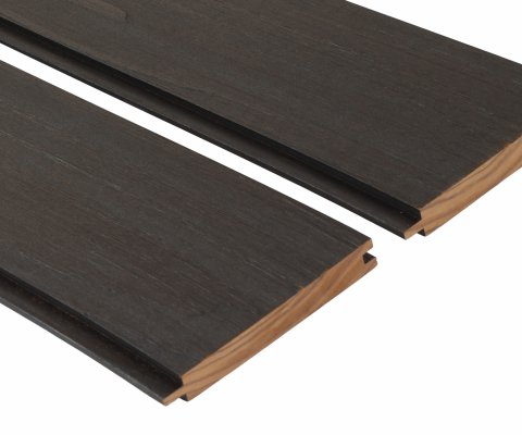 Deska elewacyjna RelaxWood Design Steel Black thermo sosna bezsęczna