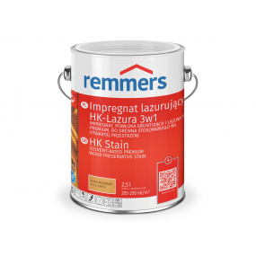 Impregnat lazurujący na zewnątrz Remmers HK-Lasura 3w1  0,75l 