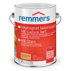 Impregnat lazurujący na zewnątrz Remmers HK-Lasura 3w1 0,75l 