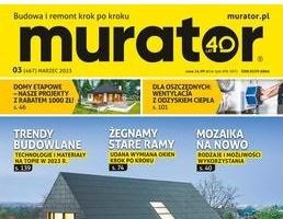 Artykuł w Muratorze 3/2023 Budowa tarasu z desek Thermory