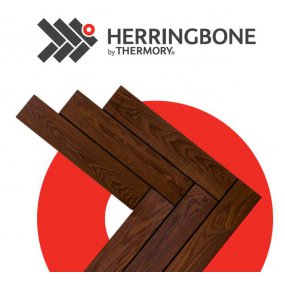 Deska tarasowa Thermory Herringbone jodełka