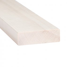 Profil ławkowy SHP 28x90 Osika biała