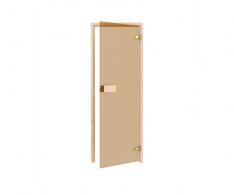  Drzwi do sauny Sosna 7x19 Classic szkło brązowe THERMORY