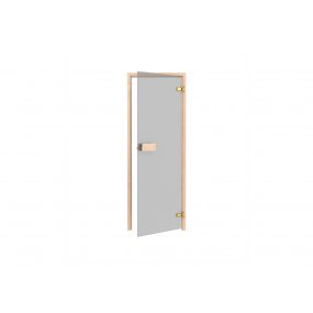 Drzwi do sauny OSIKA 7x19 Classic szkło grafitowe THERMORY