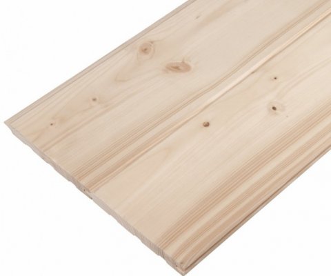 Podbitka drewniana świerkowa - Standard 15x121mm Kl. C