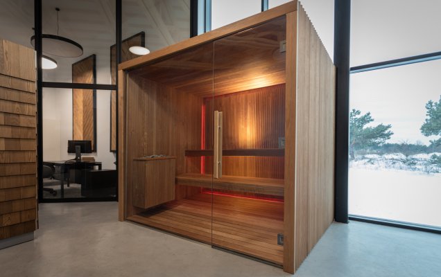 69. Sauna pokazowa z thermo osiki