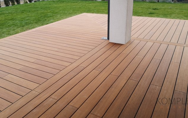 33. Deska tarasowa z bambusa MOSO Bamboo N-Durance