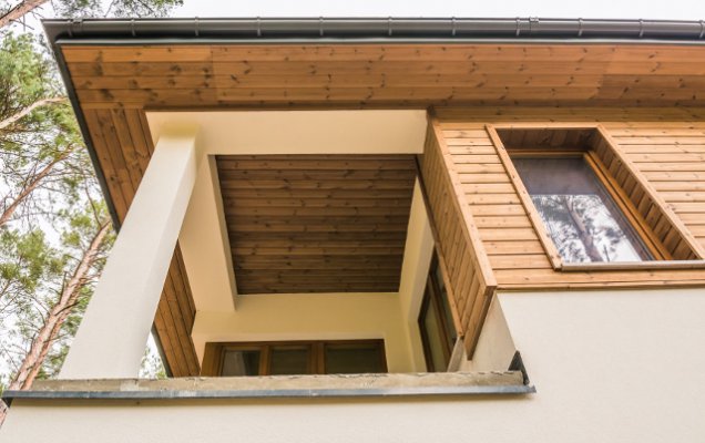 223. Podbitka dachowa thermo sosna Thermory